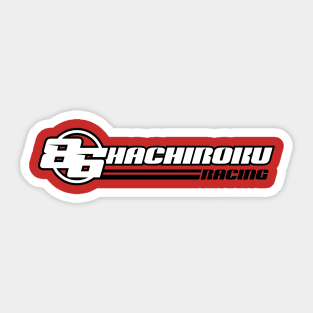 86: Hachiroku Racing Sticker